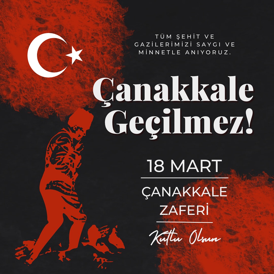 Tüm şehit ve gazilerimizi saygı ve minnetle anıyoruz.
