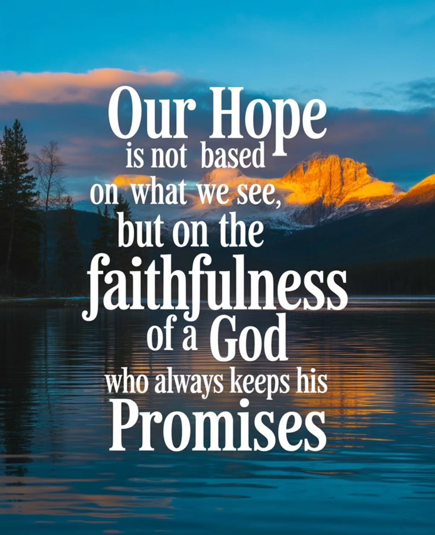 It's easy to feel like our hope is fading when life gets tough. But Christian hope isn't based on what we see around us; it's anchored in the unwavering promises of God!
Follow us @thedailybiblemessage for more Christian content!