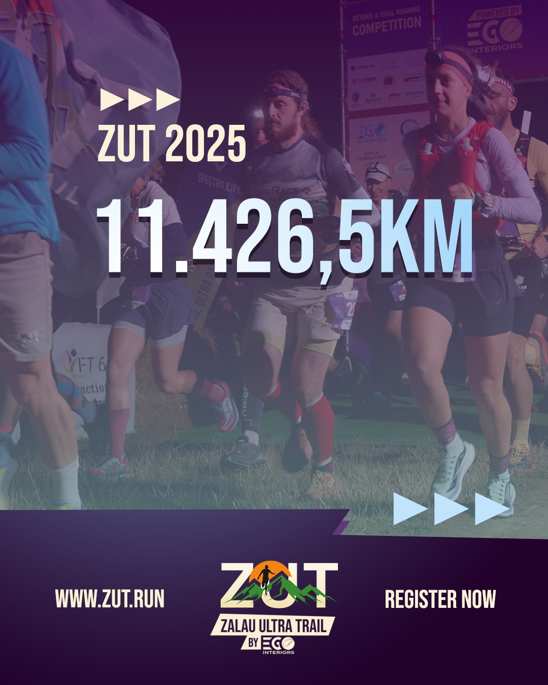 Kilometri care spun o poveste. 🏃🏻🏃🏻♀️
La ZUT 2024 am adunat împreună 5.718,5 km.
În 2025, energia și determinarea voastră au dus totalul la 11.426,5 km.
Pentru 2026, ridicăm ștacheta:
🎯 15.000 km – un nou obiectiv pentru o comunitate care nu se oprește.
ZUT powered by EgoInteriors nu înseamnă doar alergare, ci progres, ambiție și dorința de a merge mereu mai departe. Fiecare kilometru contează. Fiecare pas face diferența.
🔗 Află mai multe și fii parte din provocare: https://zut.run
📆 10-12 iulie 2026!!
-
Kilometers that tell a story. 🏃🏻🏃🏻♀️
At ZUT 2024, we reached a total of 5,718.5 km together.
In 2025, your energy and determination pushed that number to 11,426.5 km.
For 2026, we’re raising the bar:
🎯 15,000 km – a new goal for a community that never stops.
ZUT powered by EgoInteriors is not just about running, but about progress, ambition, and the drive to keep going further. Every kilometer counts. Every step makes a difference.
🔗 Find out more and be part of the challenge: https://zut.run
📅 July 10–12 - 2026