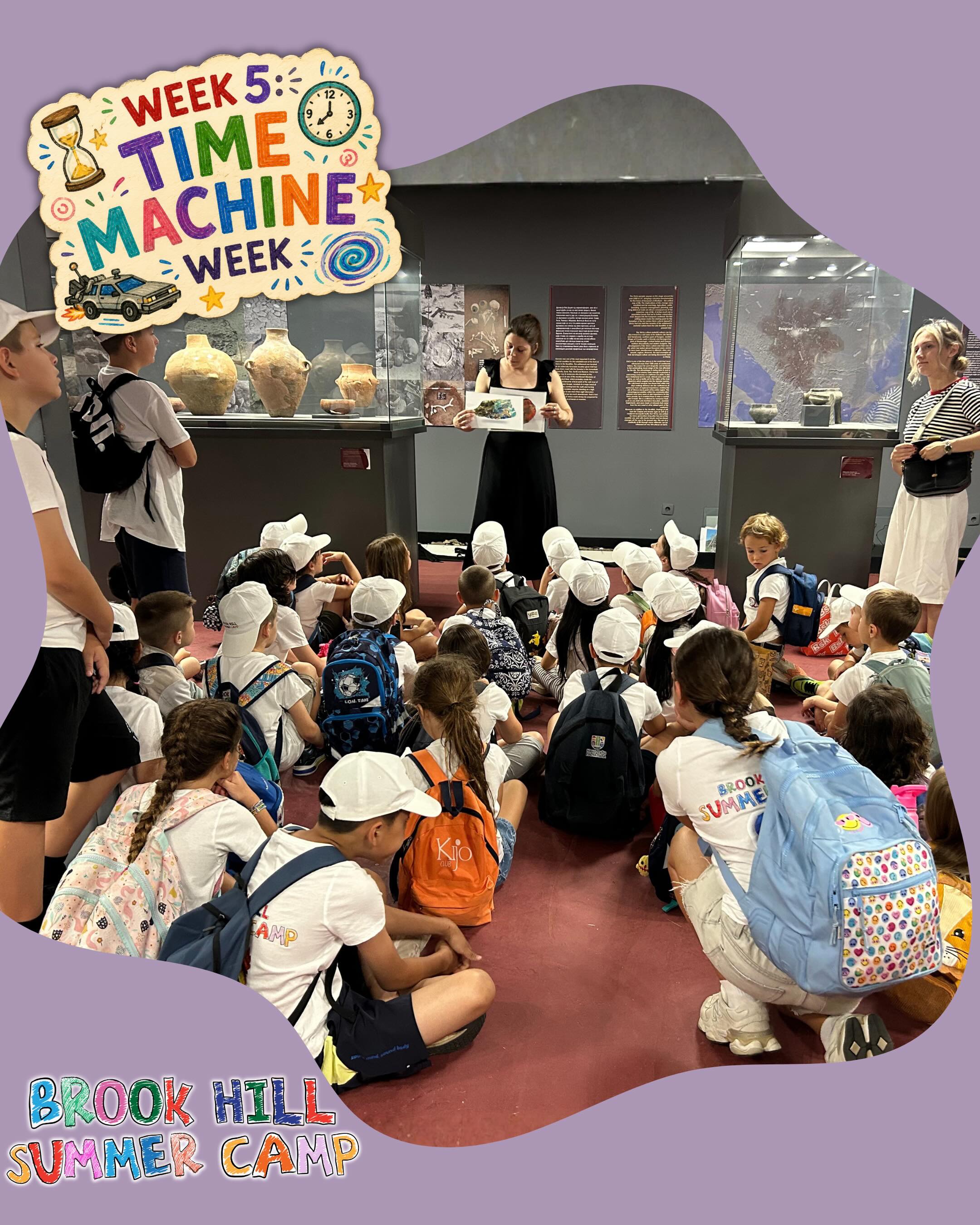⏳ Week 5 was a journey through time! ✨
Our Time Machine adventurers explored different moments from the past through hands-on activities, creative crafts and exciting discoveries. A visit to the Vinca Archaeological Site gave them the chance to learn about one of Europe's oldest settlements, while back at camp they enjoyed even more themed activities, movie time, outdoor games, swimming and plenty of fun with friends. 🏺🌿🏊♀️🎬
The adventure isn't over yet – there are still two exciting themed weeks to come! Join us this summer for Active Adventurers Week and Magic & Fantasy Week, with even more field trips, creative activities and unforgettable memories waiting to be made.
📍 Cara Iraklija 6, Belgrade
📞 066 352 352
🌐 summercamp@brookhill.rs
⏳ Peta nedelja bila je pravo putovanje kroz vreme! ✨
Naši mali istraživači otkrivali su različite periode prošlosti kroz kreativne radionice, zanimljive aktivnosti i nova saznanja. Tokom izleta na arheološko nalazište Vinča upoznali su jedno od najstarijih evropskih naselja, a po povratku u kamp nastavili su sa tematskim radionicama, filmskim trenucima, igrama na otvorenom, plivanjem i, naravno, mnogo smeha i druženja. 🏺🌿🏊♀️🎬
Avantura se nastavlja – očekuju nas još dve uzbudljive tematske nedelje! Pridružite nam se tokom Active Adventurers Week i Magic & Fantasy Week i provedite leto ispunjeno novim avanturama, izletima, kreativnim aktivnostima i uspomenama koje će trajati dugo nakon raspusta.
📍 Cara Iraklija 6, Beograd
📞 066 352 352
🌐 summercamp@brookhill.rs
#BrookHillSummerCamp #SummerCampBelgrade #LetnjiKampZaDecu #LetnjiKamp #SummerCamp